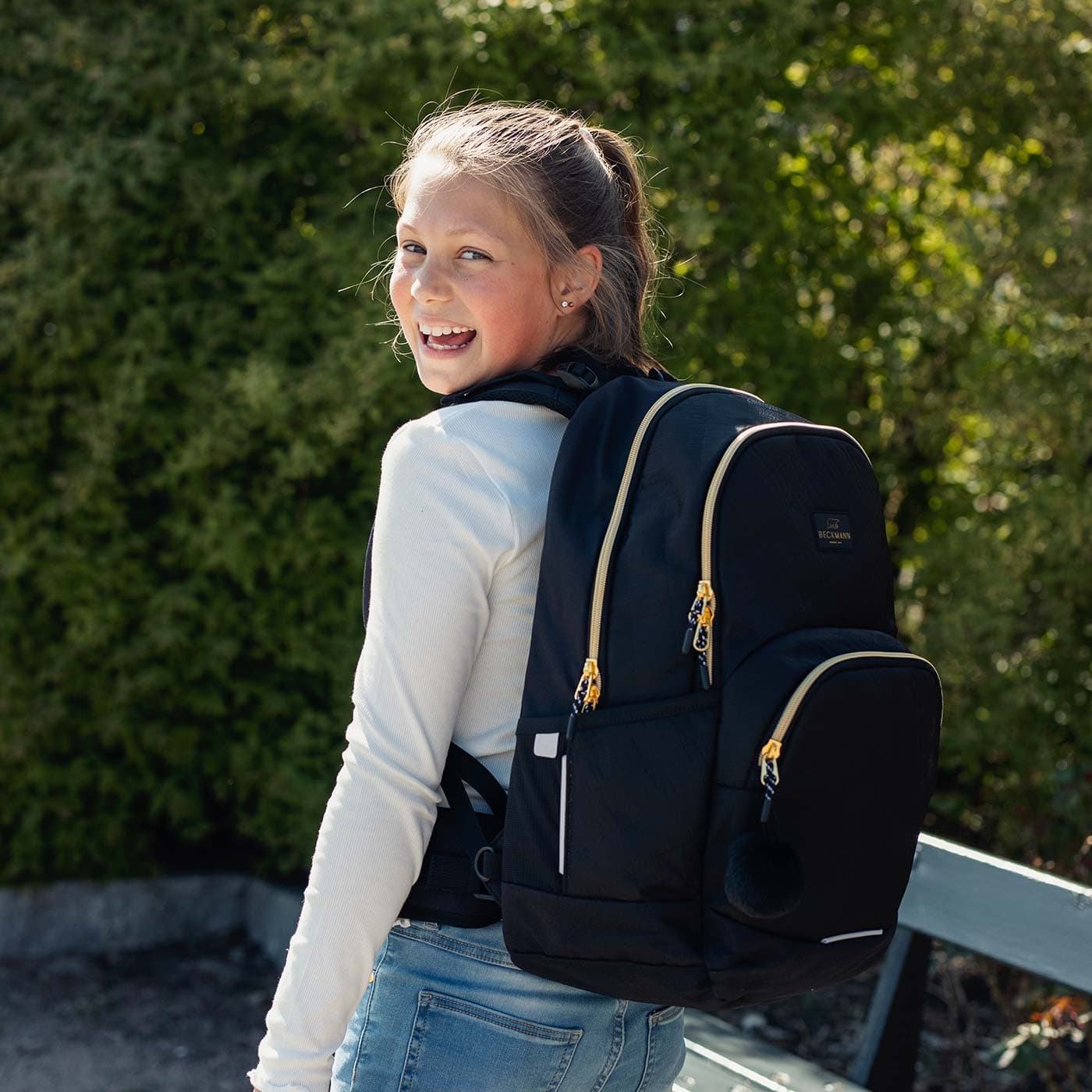 Beckmann school rucksack Berlin – right by Friedrichstraße Station