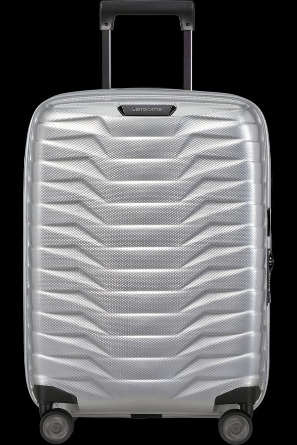 Samsonite Proxis Trolley mit 4 Rollen · erweiterbar · 55 cm in Silber