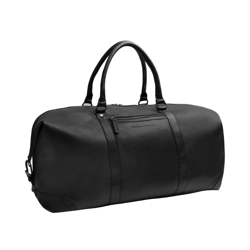 Chesterfield Amaris leather weekend bag in black